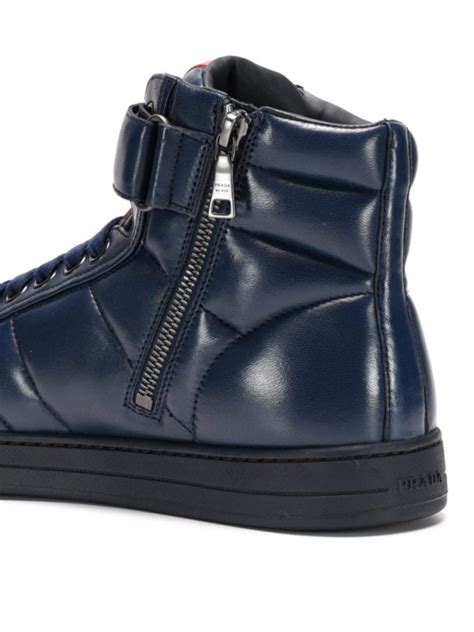 prada linea rossa high top sneakers|prada linea rossa ps 01xs.